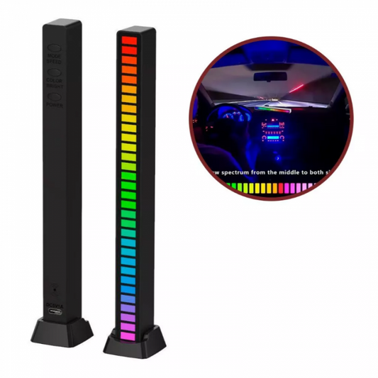 TORRE LED RGB AUDIORITMICA